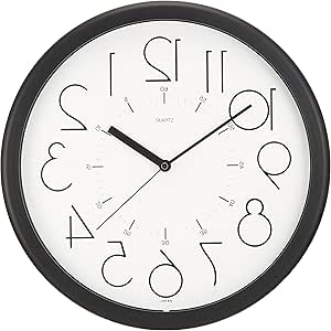 桑塔 日本制挂钟 倒转钟 脑海升等! 白色 ql886wh